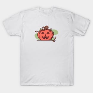 Welcoming Halloween Pumpkin T-Shirt